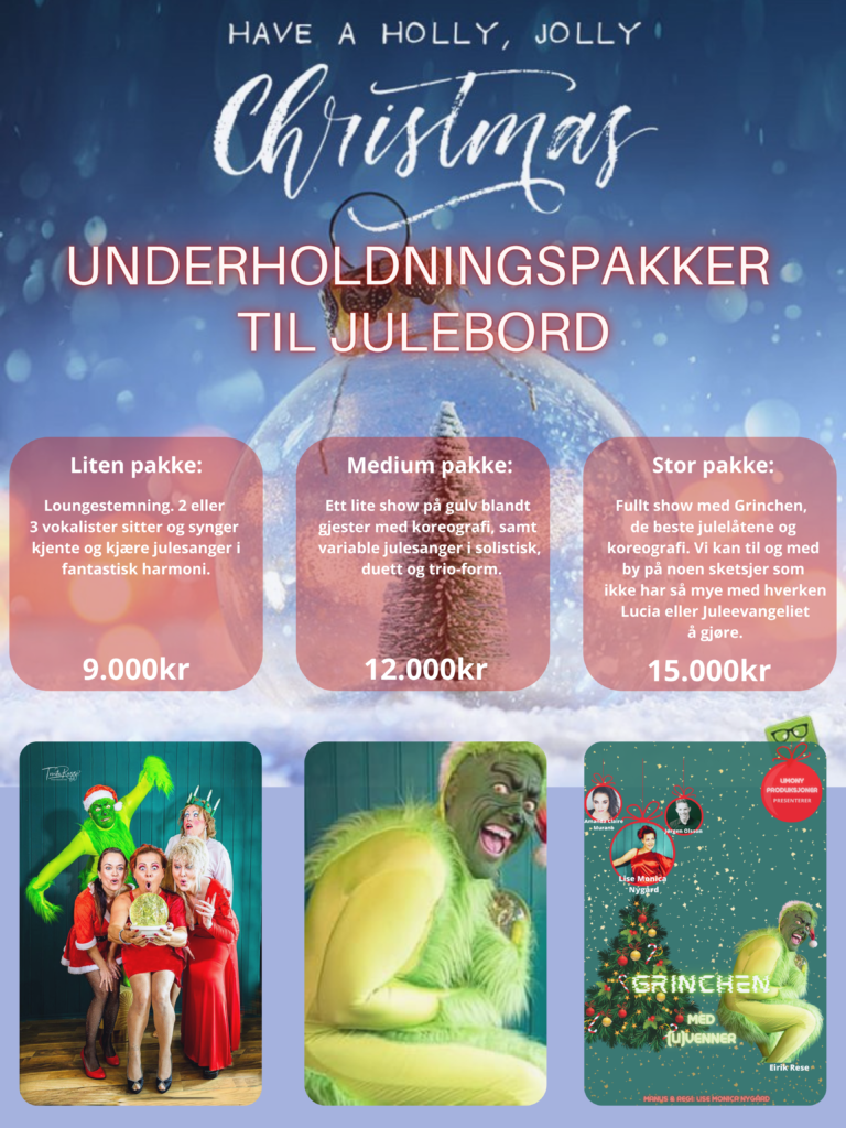 Juleshow til julebord - Ullensaker
